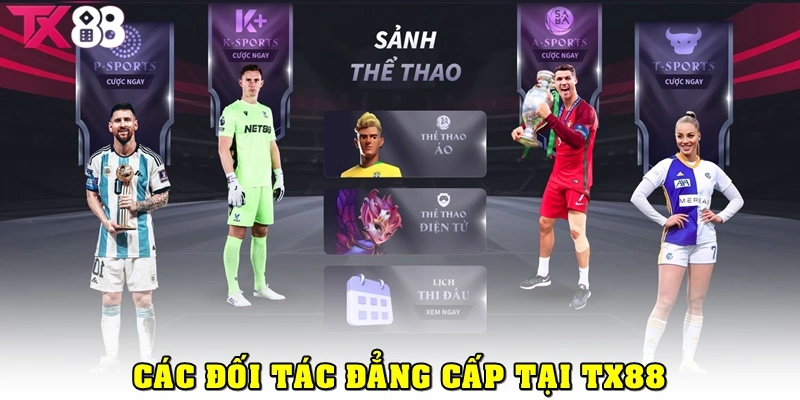 Chúng tôi hợp tác với nhiều nhà cung cấp game đẳng cấp