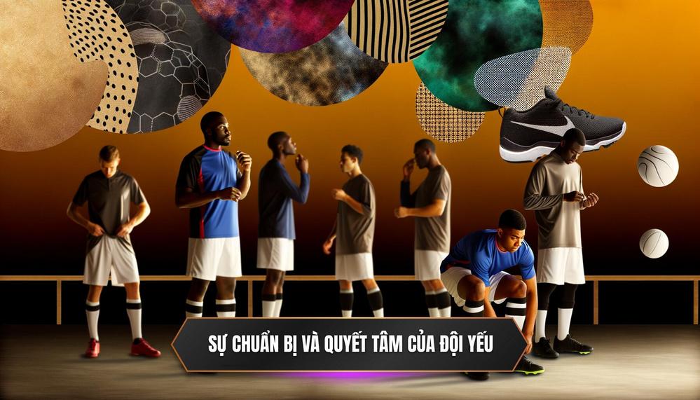 Sự chuẩn bị kỹ lưỡng và quyết tâm phi thường của đội yếu